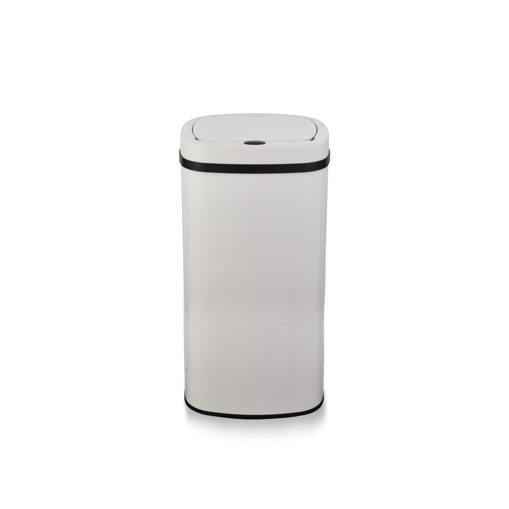 White Oval Sensor Bin 70L