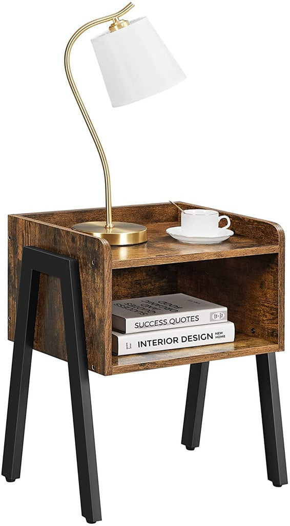 Perfect Design Side Table with Open Compartment