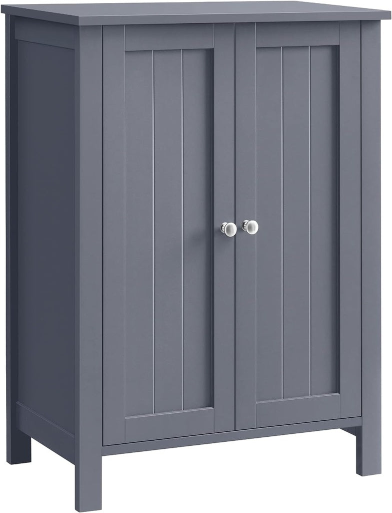 Waterproof Floor Cabinet with 2 Doors Grey