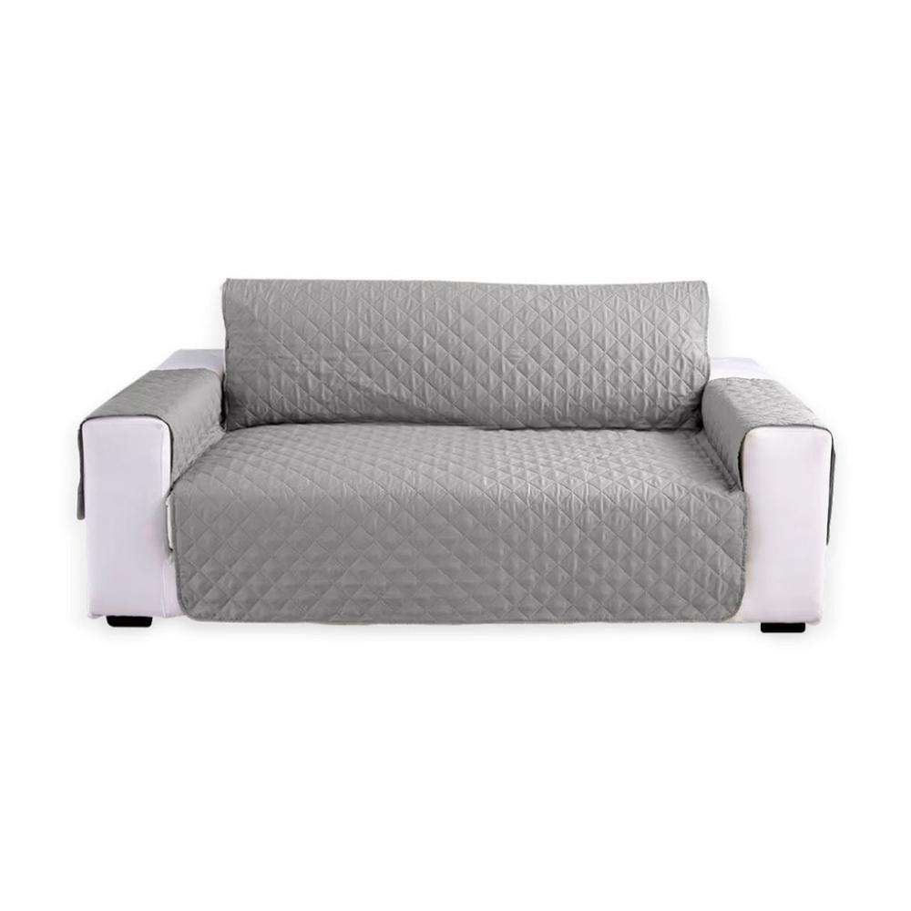 Durable Pet Sofa Cover 2 Seat (Grey)