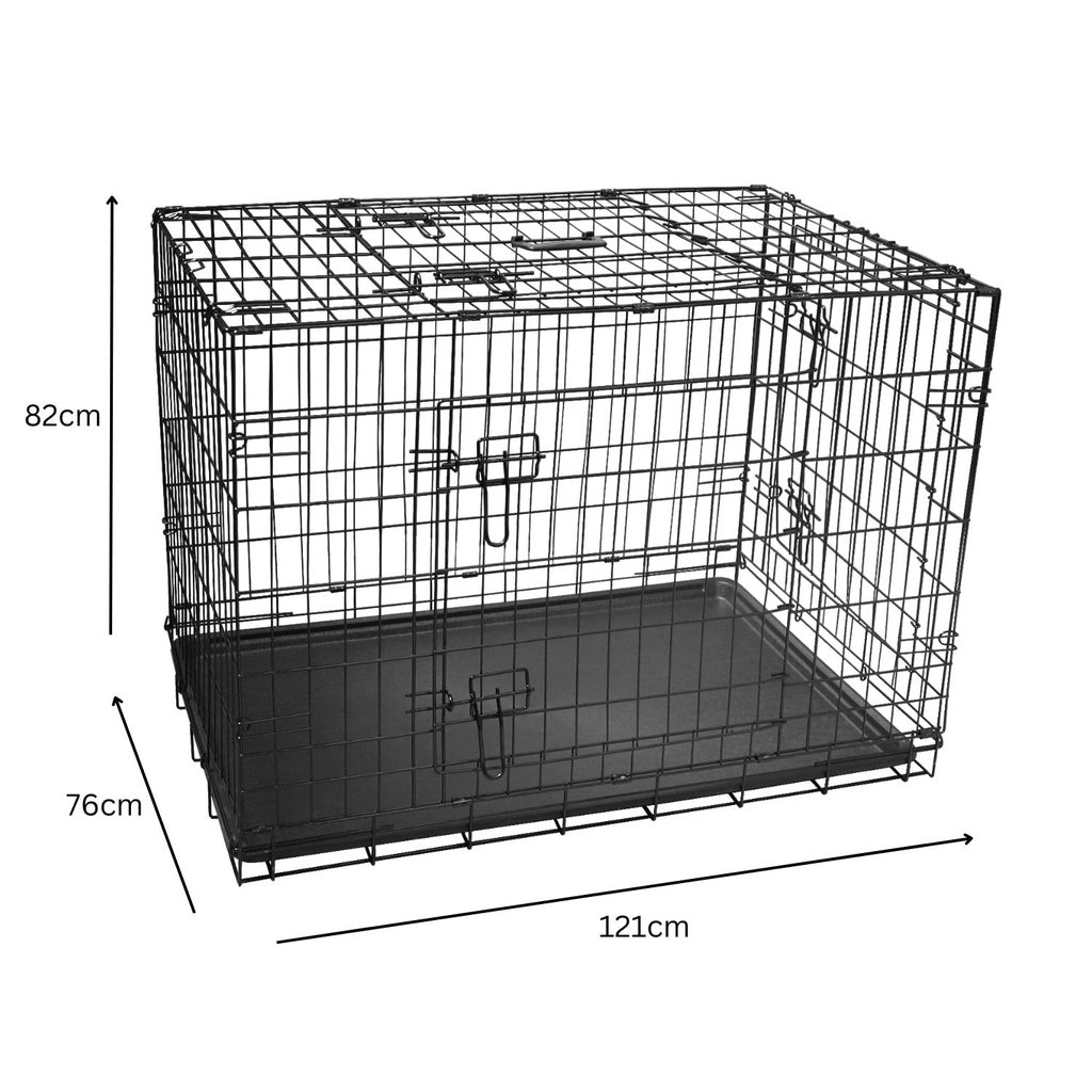 Foldable Design Dog Cage 48"