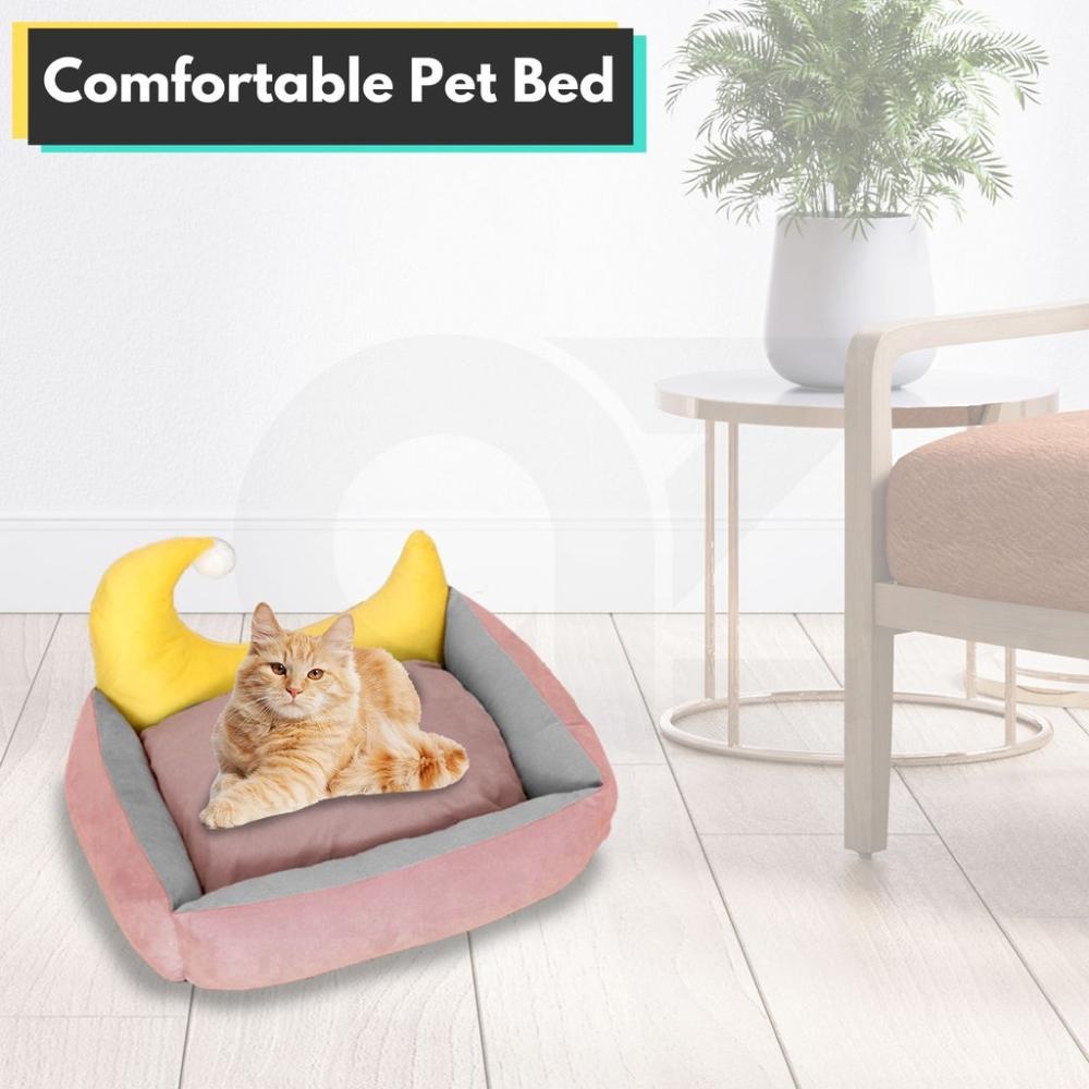 Soft Moon Design Pet Bed (Large - Green)