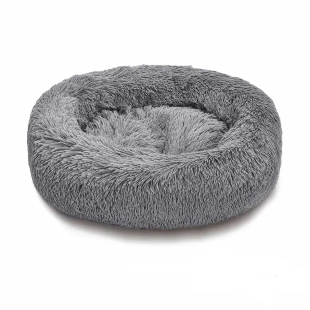 Soft Cozy Pet Bed 80cm (Light Grey)