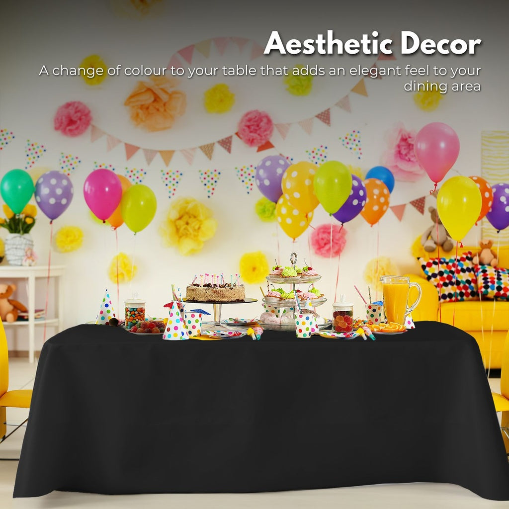 Polyester Table Cloth 230cm (Black)