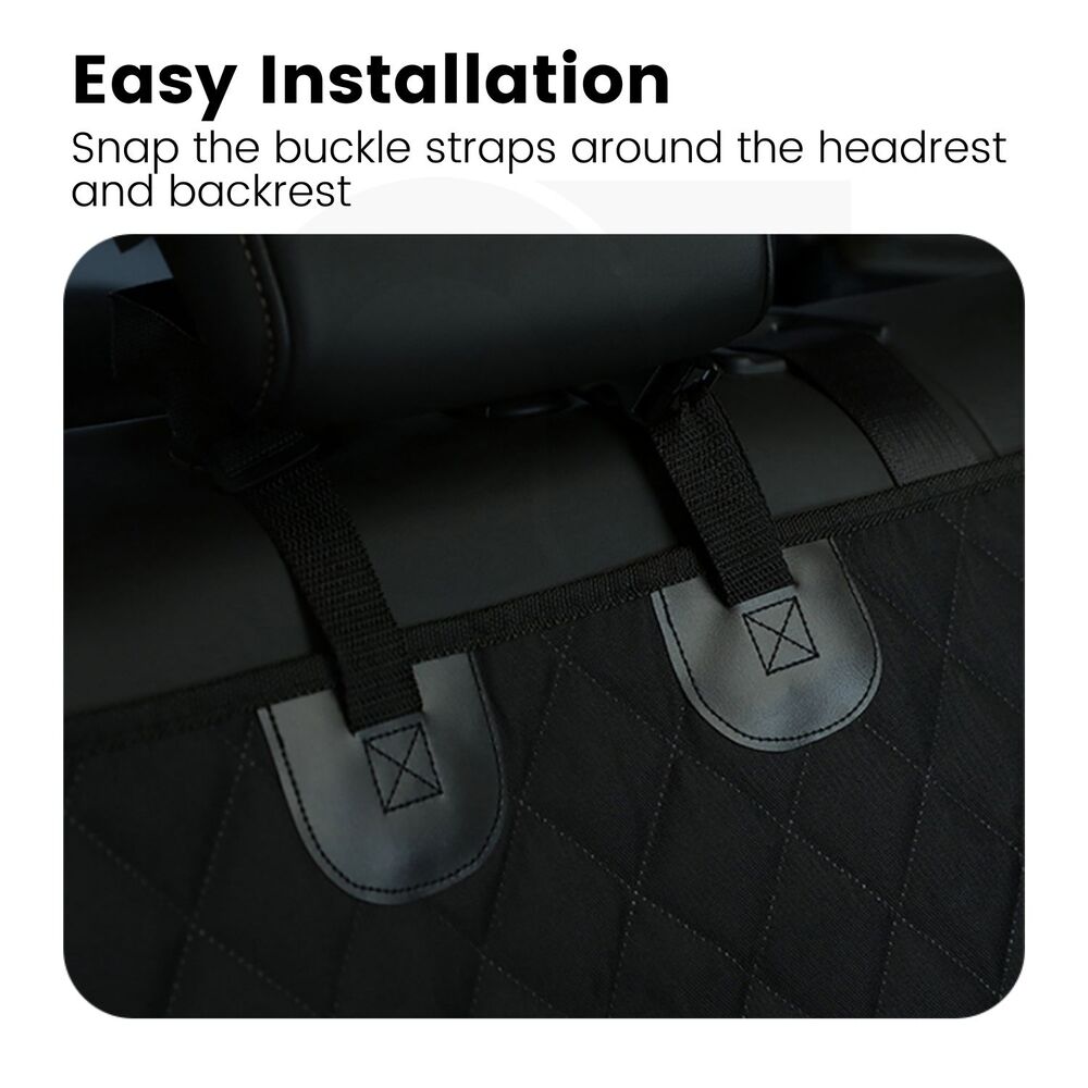 Durable Foldable 2 in 1 Front Seat Cover