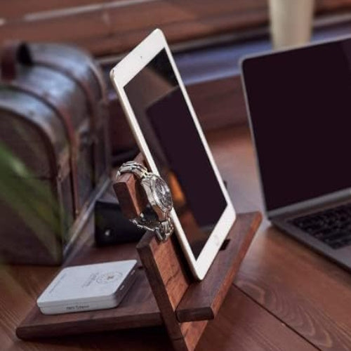 Multifunctional Phone Docking Station (Brown)