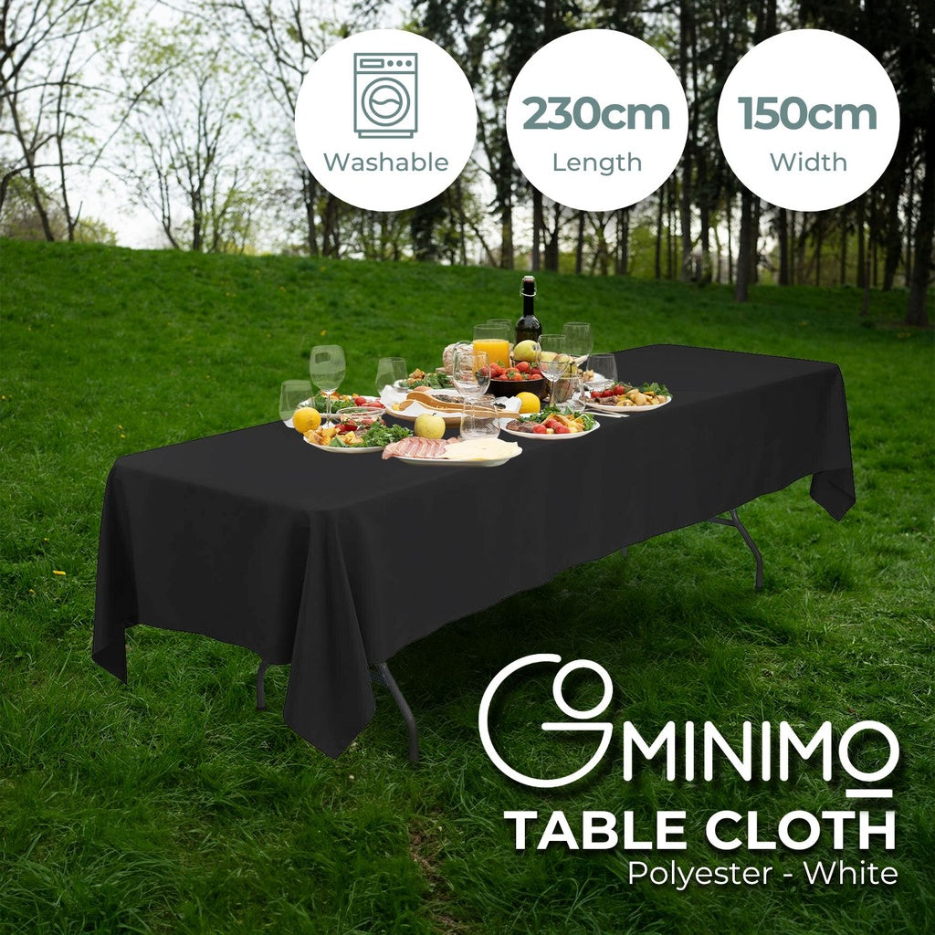 Polyester Table Cloth 230cm (Black)