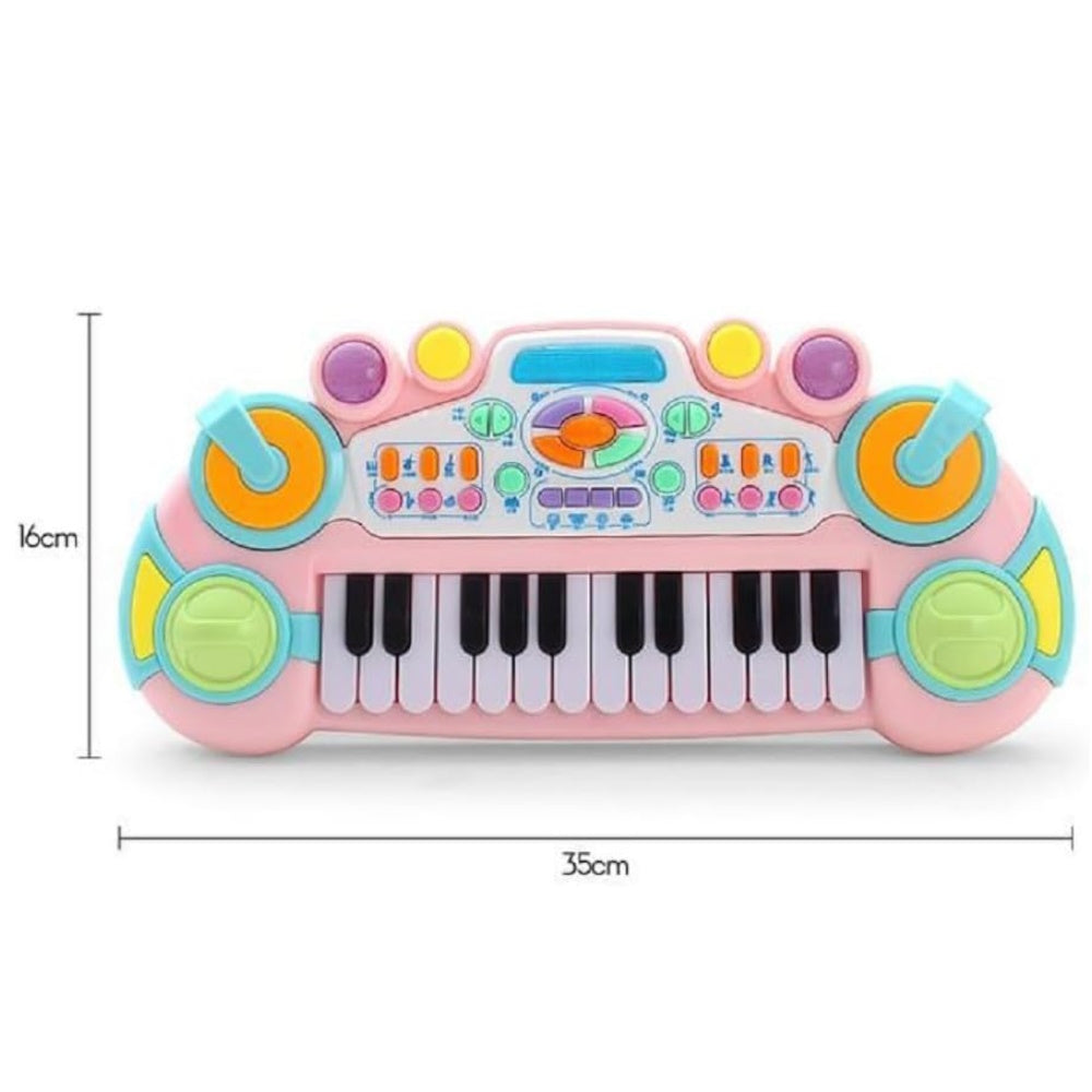 Kids Toy Musical Electronic Piano Keyboard (Pink)