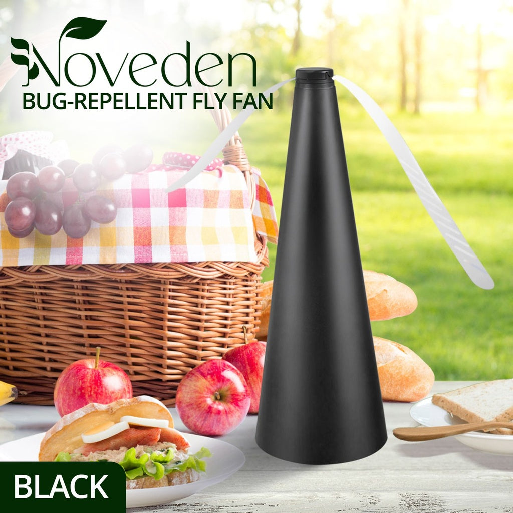 Versatile Bug Repellent Fly Fan (Black)