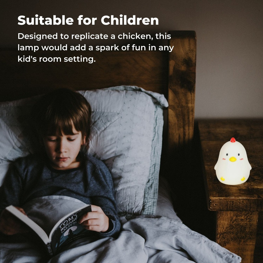 Sleepy Chicken LED Rechargeable Night Lamp