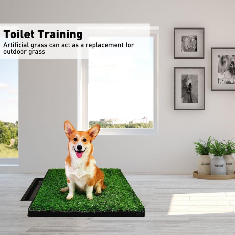 Pet Grass Training Potty Grass Mat - 2 Pieces