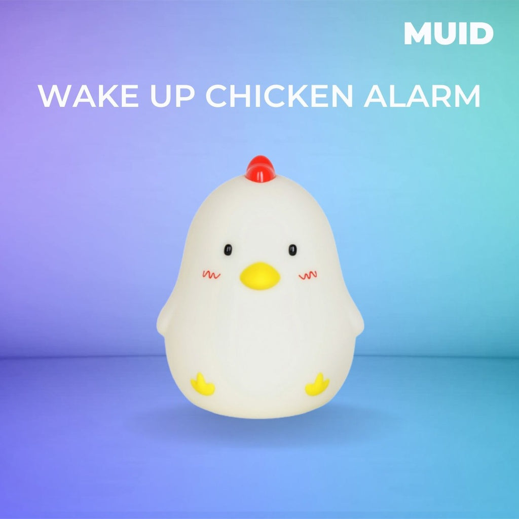 Wake Up Chicken Night Lamp Alarm Clock