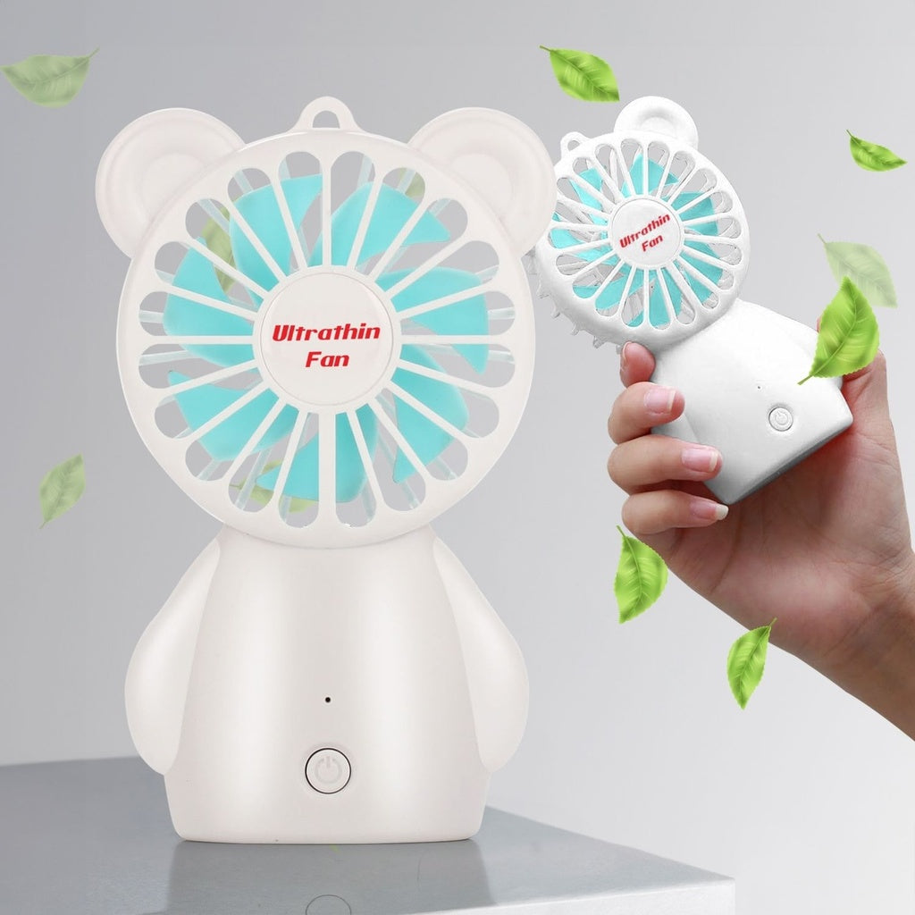 Rechargeable Handheld Fan (White)