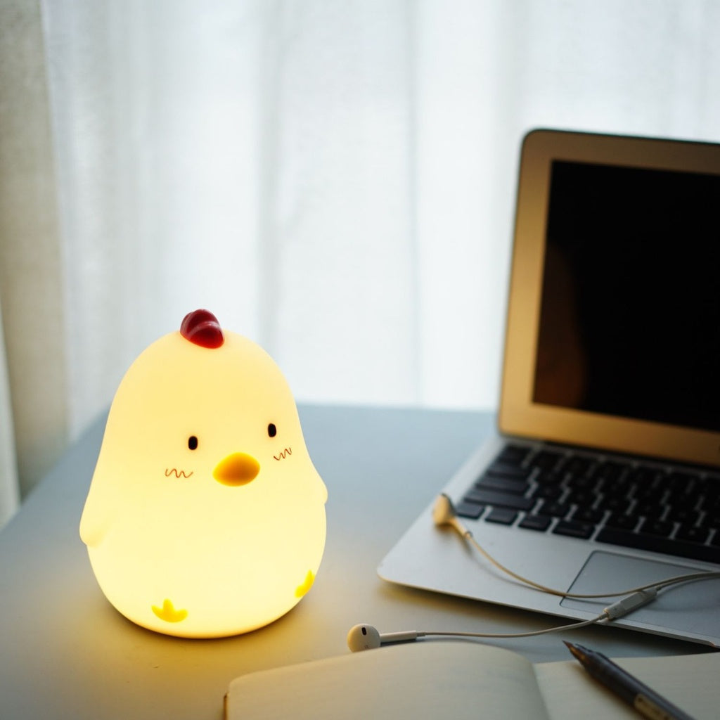 Sleepy Chicken LED Rechargeable Night Lamp