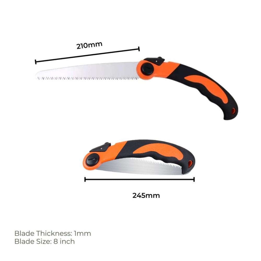 Camping Flip Saw 8-Inch Blade Tree Pruning Hand Saw