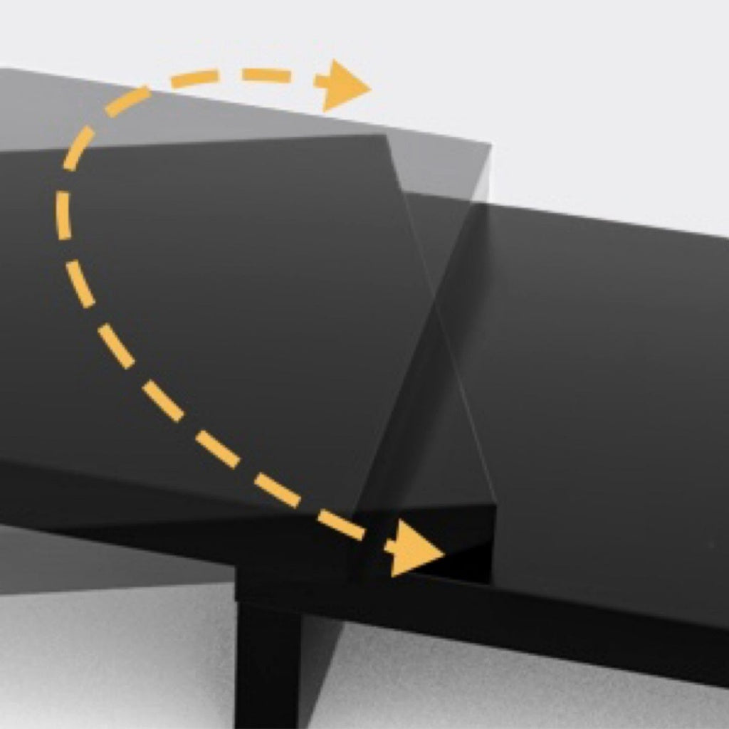 Angle Adjustable 3 Shelf Monitor Stand