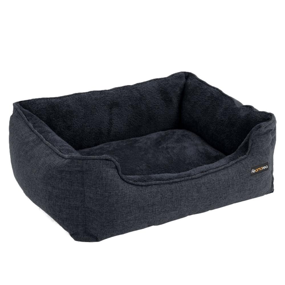 Dog Sofa Bed with Removable Washable Cover 70cms -Dark Grey