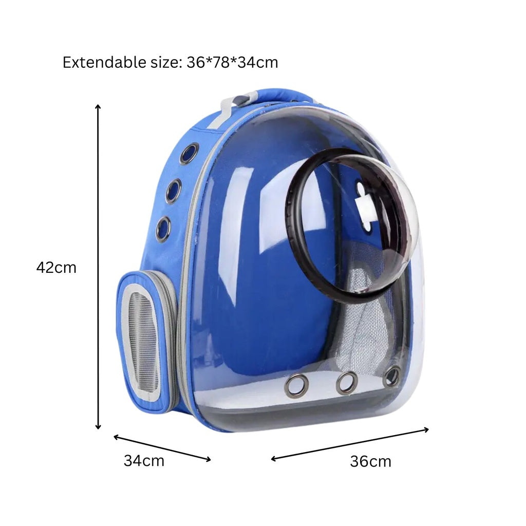 Expandable Space Capsule Backpack - (Blue)