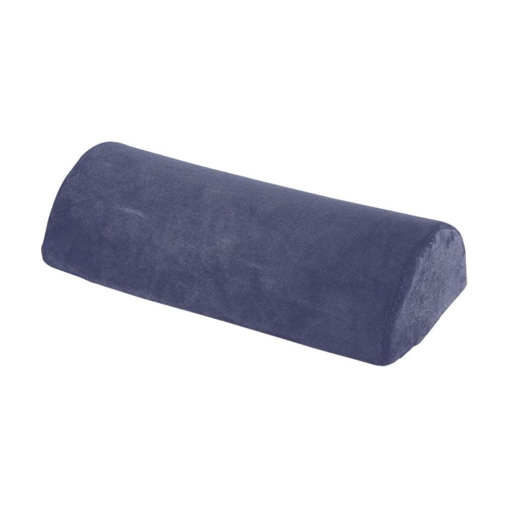 Supportive Memory Foam Footrest - Navy Blue