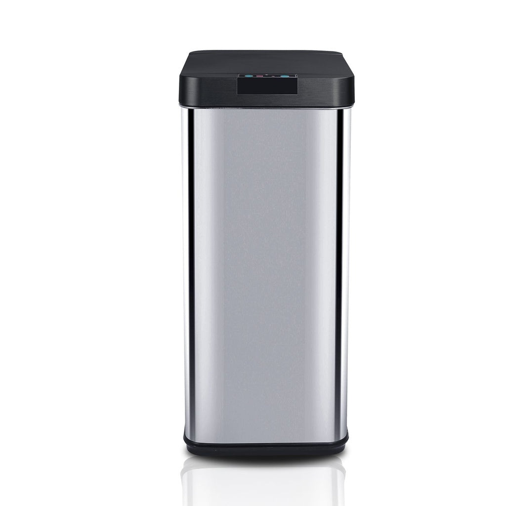 Narrow Black Square Sensor Bin - 50L