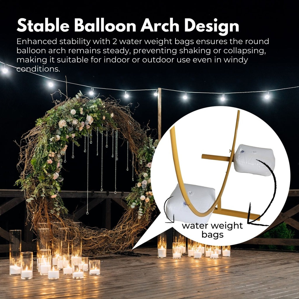 Balloon Garland Arch Kit Party DIY Decor - Gold - 2.2m