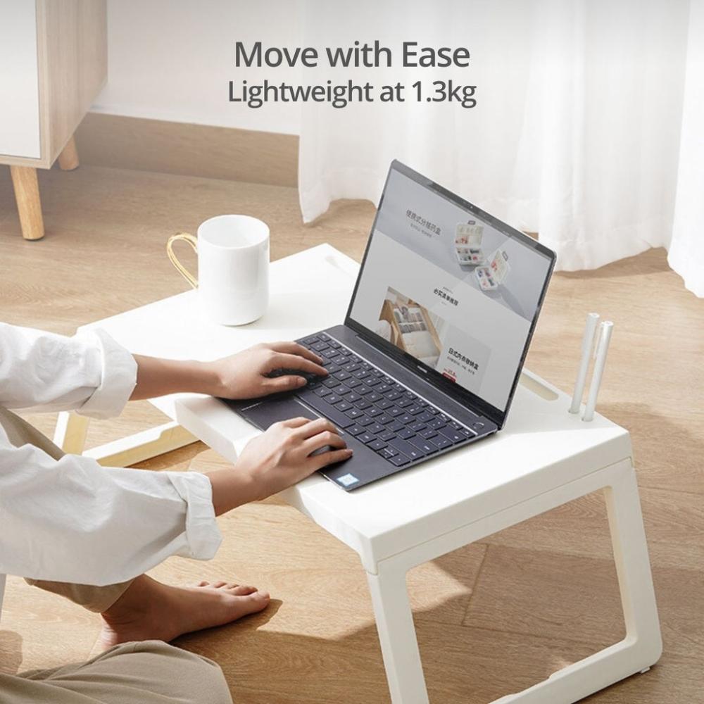 Multifunction Laptop Bed Desk (White)