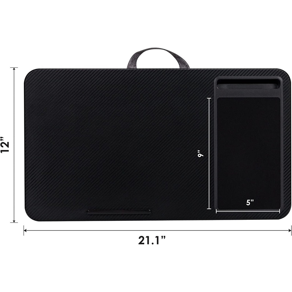 Multifunctional Portable Bed Tray Lap Desk - Black