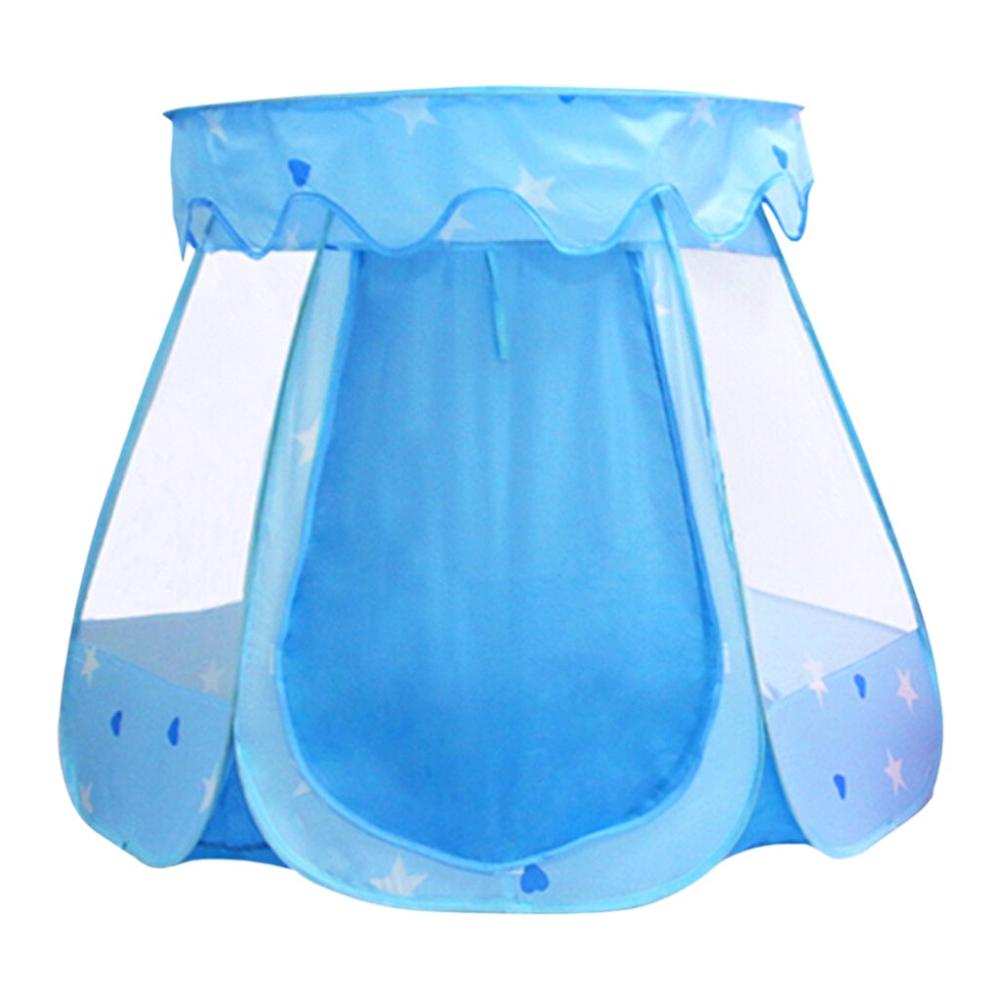 Breathable Kids Tunnel Tent (Blue)