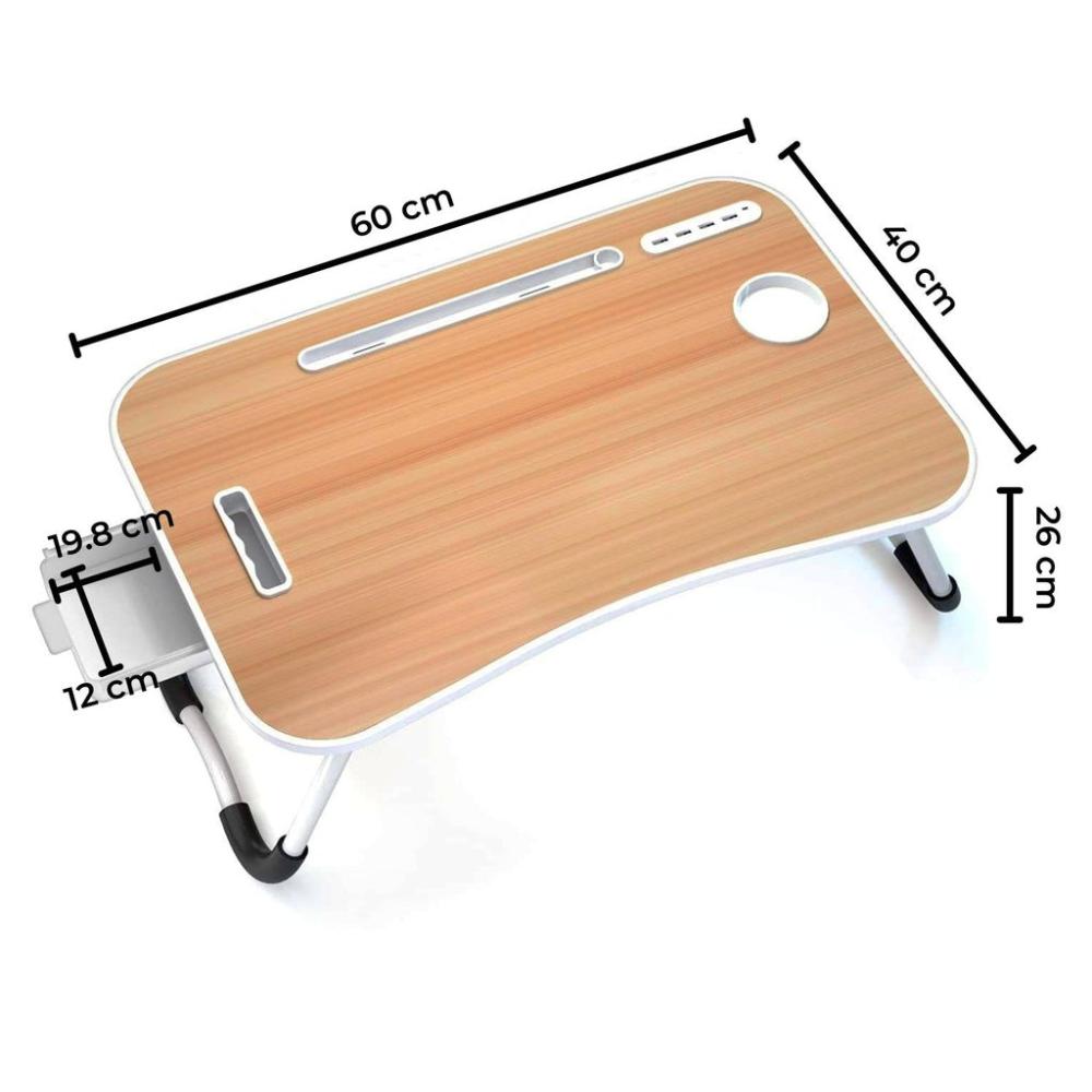 Multifunctional Portable Laptop Desk with USB Charge Port