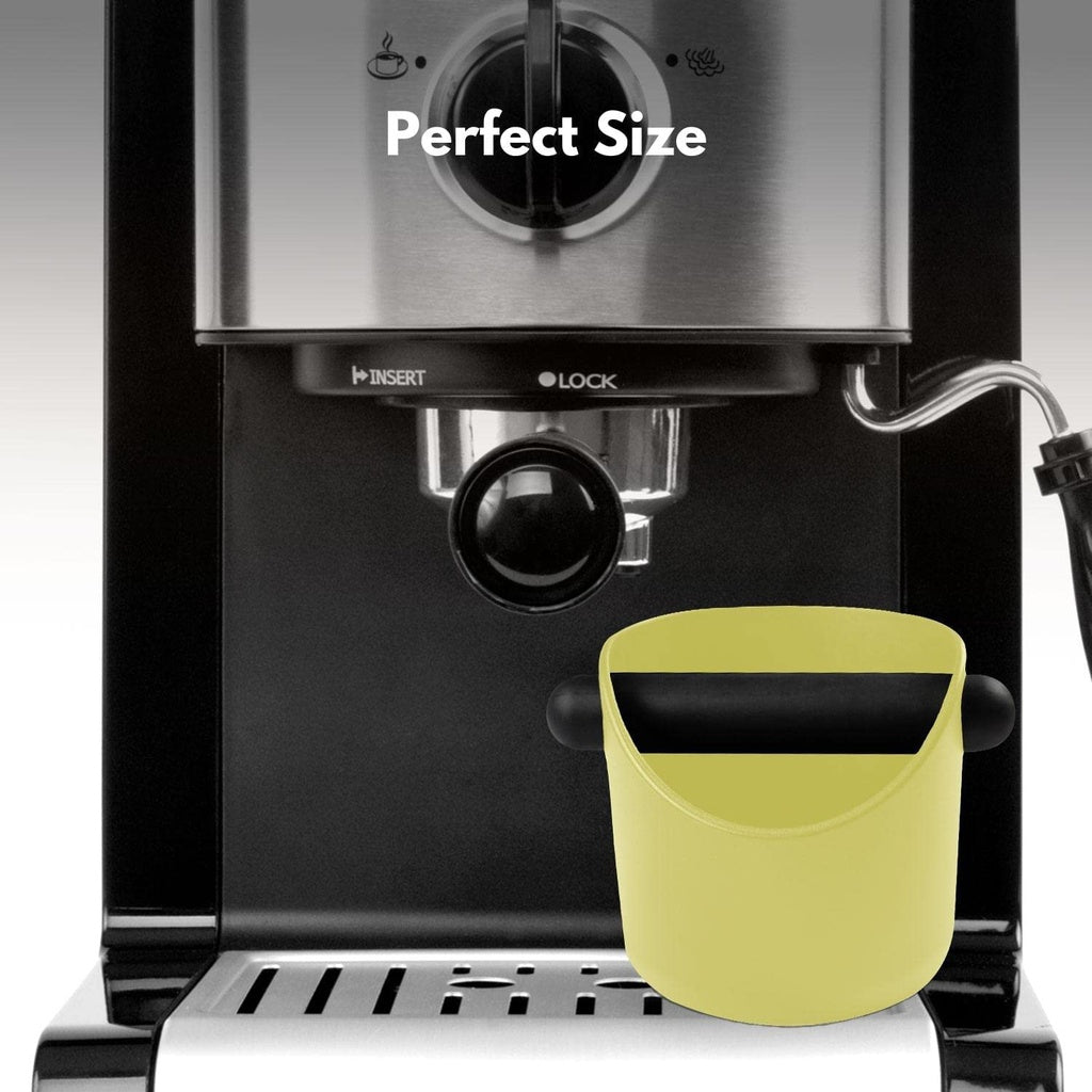 Coffee Knock Box With Removable Knock Bar - Green 11cm