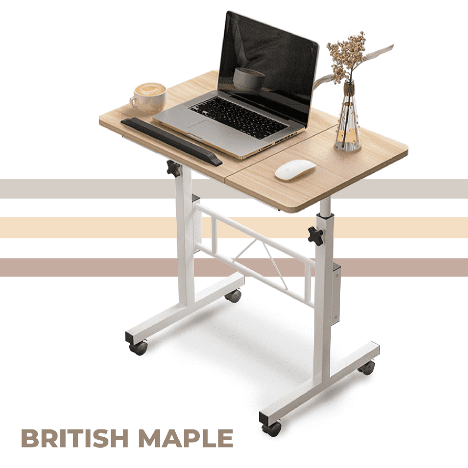 Portable Mobile Computer Table Stand