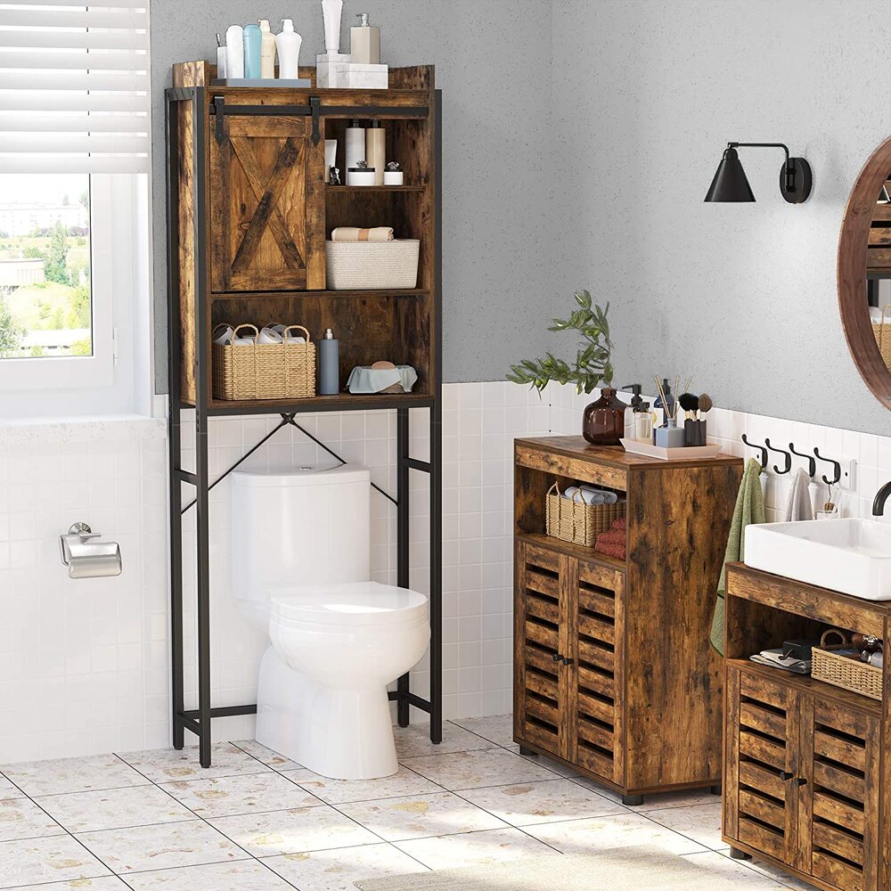 Toilet Storage Rack with Shelves