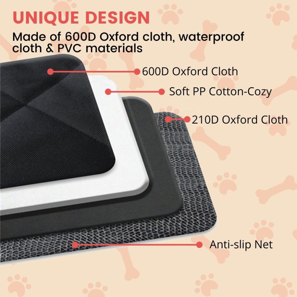 Pet Car Back Seat Cover Waterproof Safety