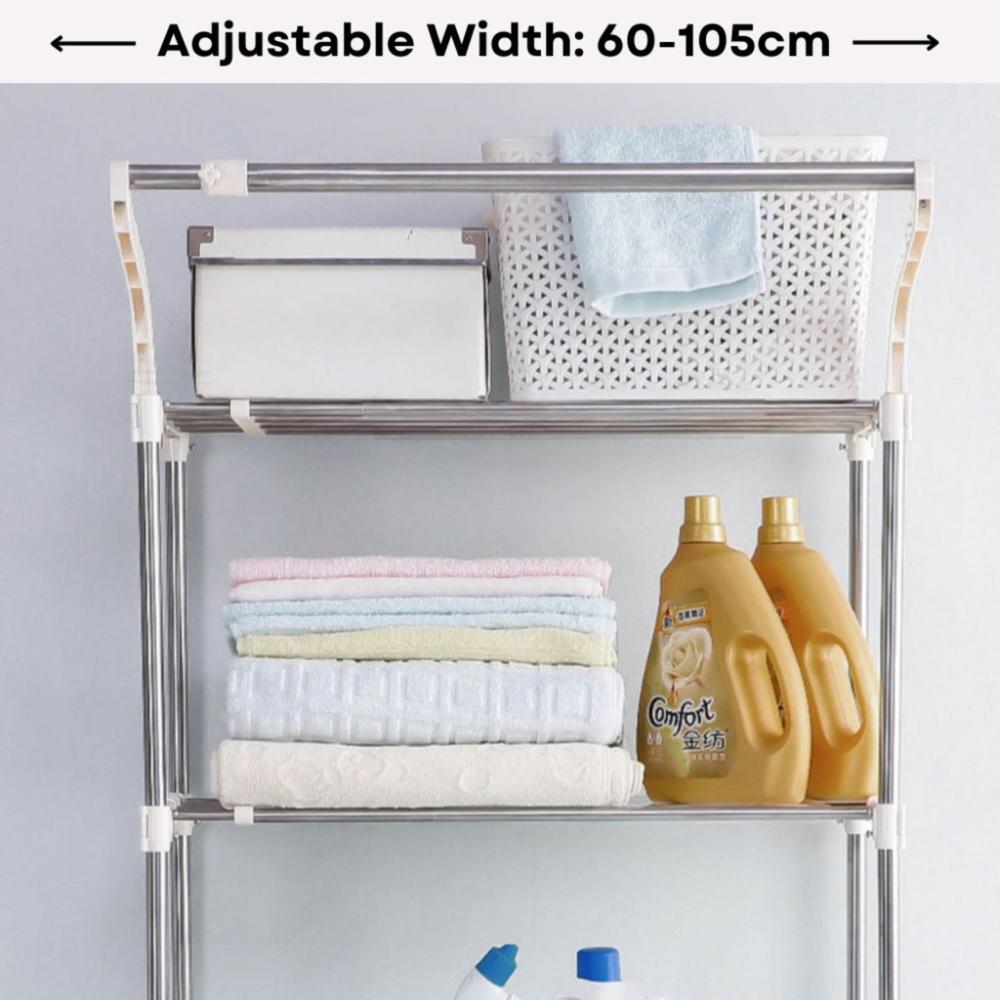 Over Toilet Storage Shelf - 2-Tiers