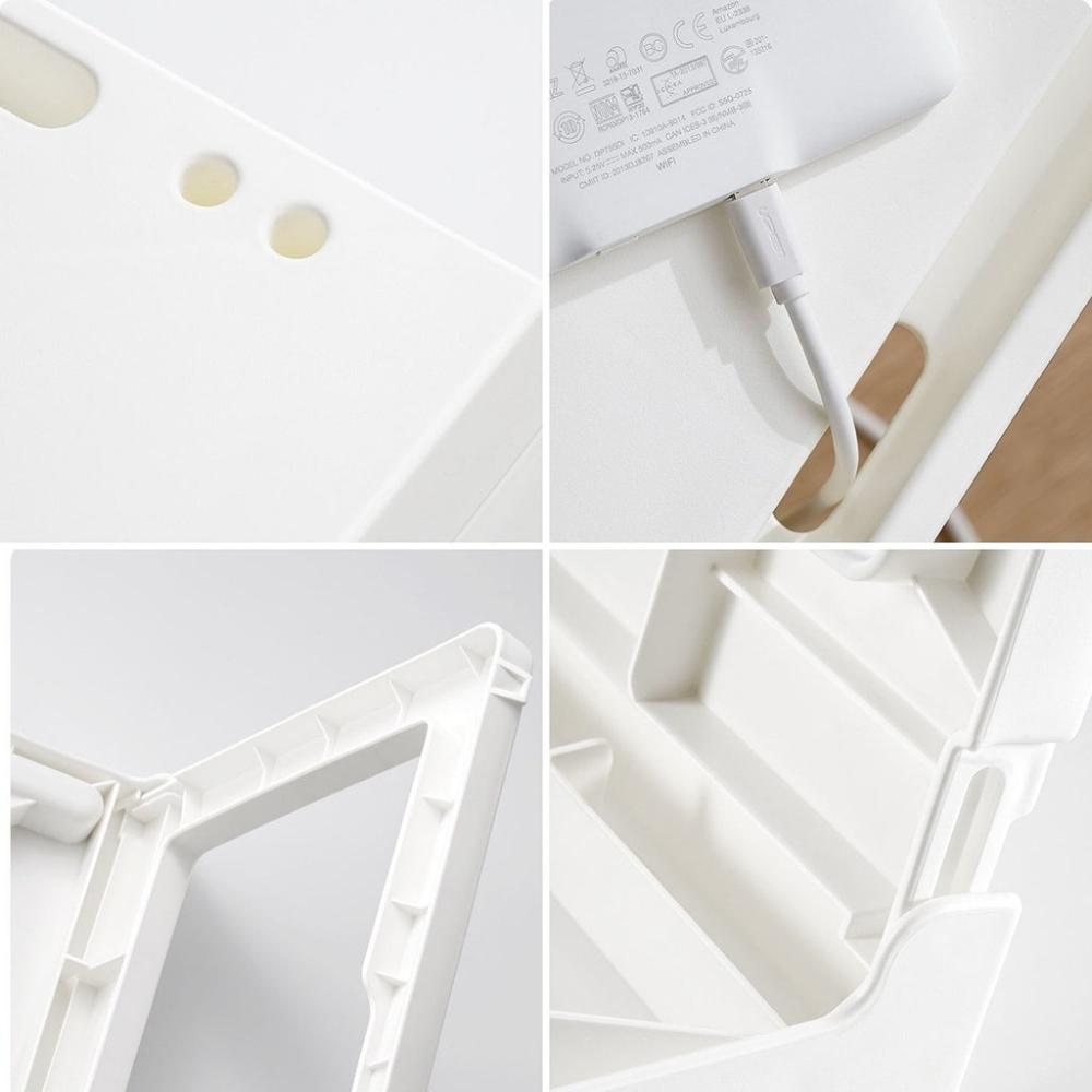 Multifunction Laptop Bed Desk (White)