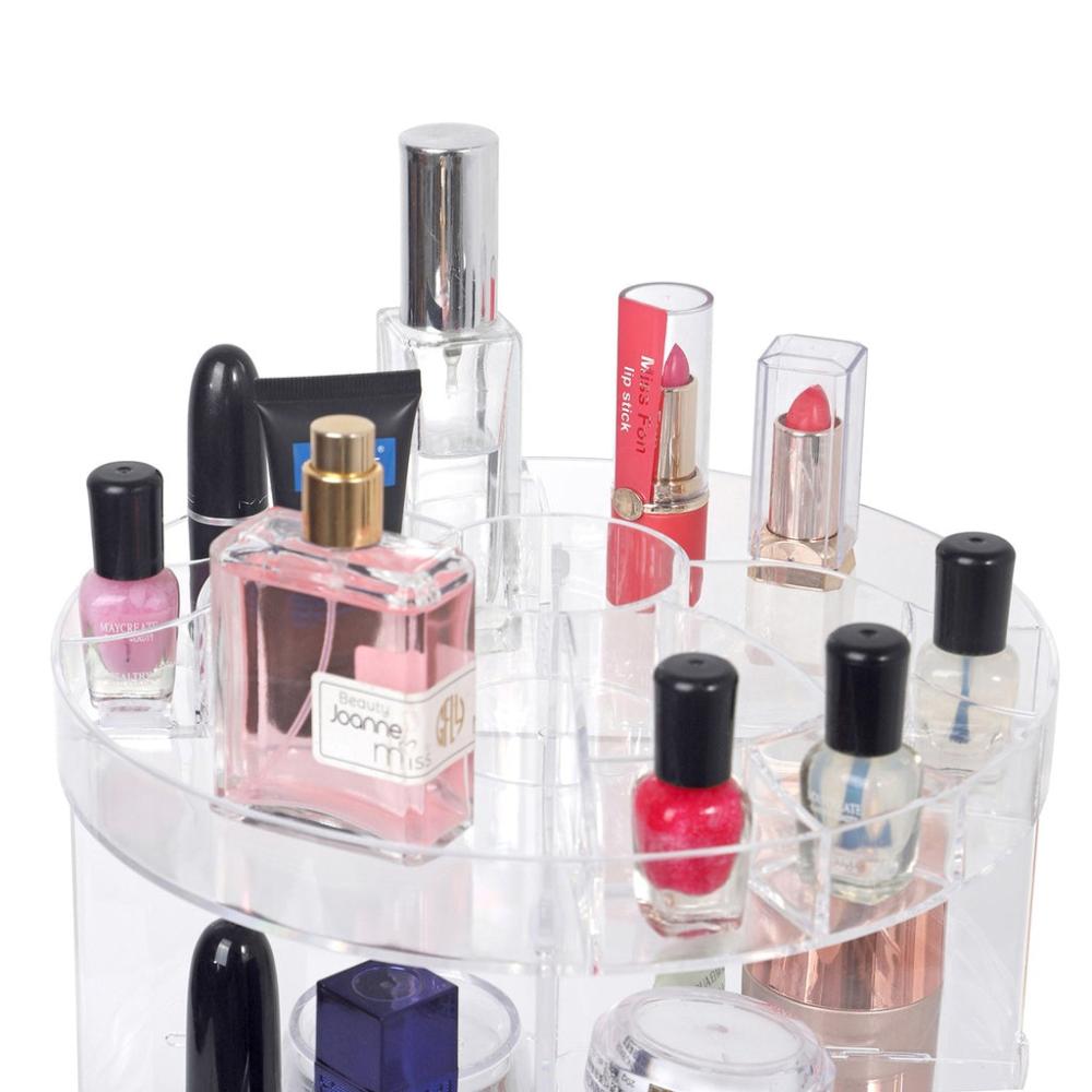 360 Degree Rotating Makeup Organizer