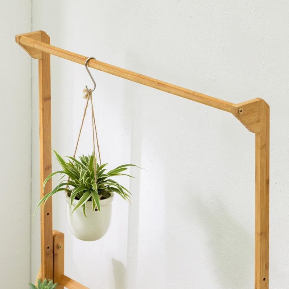 Bamboo Plant Stand 3 Tier - Light Brown