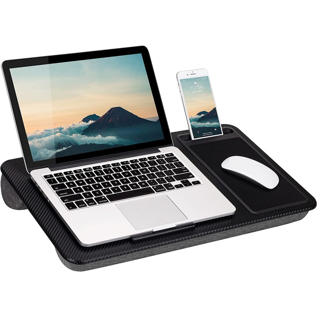 Multifunctional Portable Bed Tray Lap Desk - Black