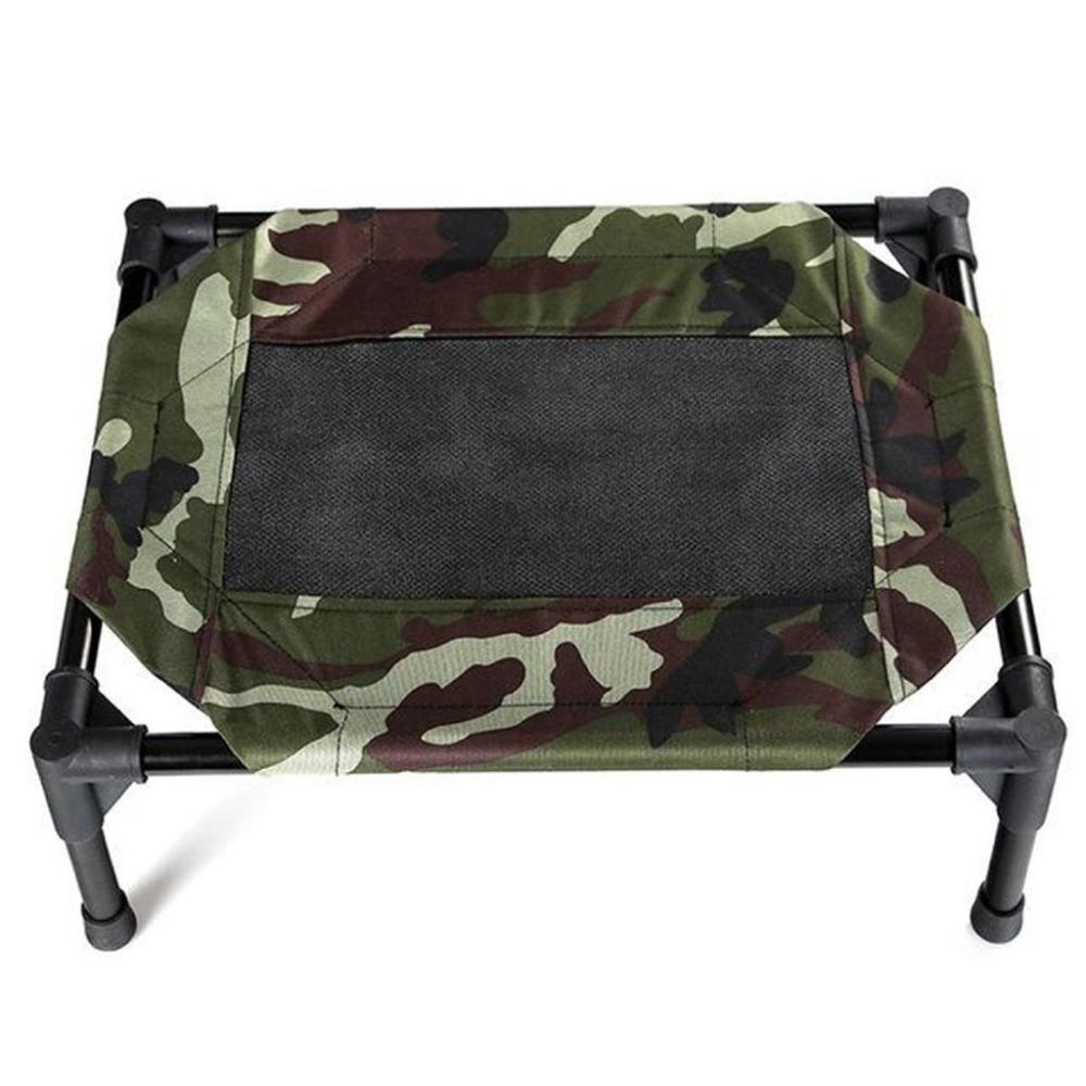 Pet Outdoor Waterproof Camping Bed (Medium - Army)