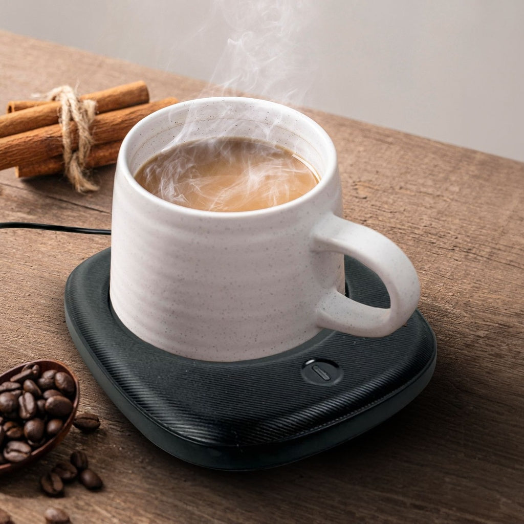 Coffee Mug Warmer with 2 Temperature Settings (Black)