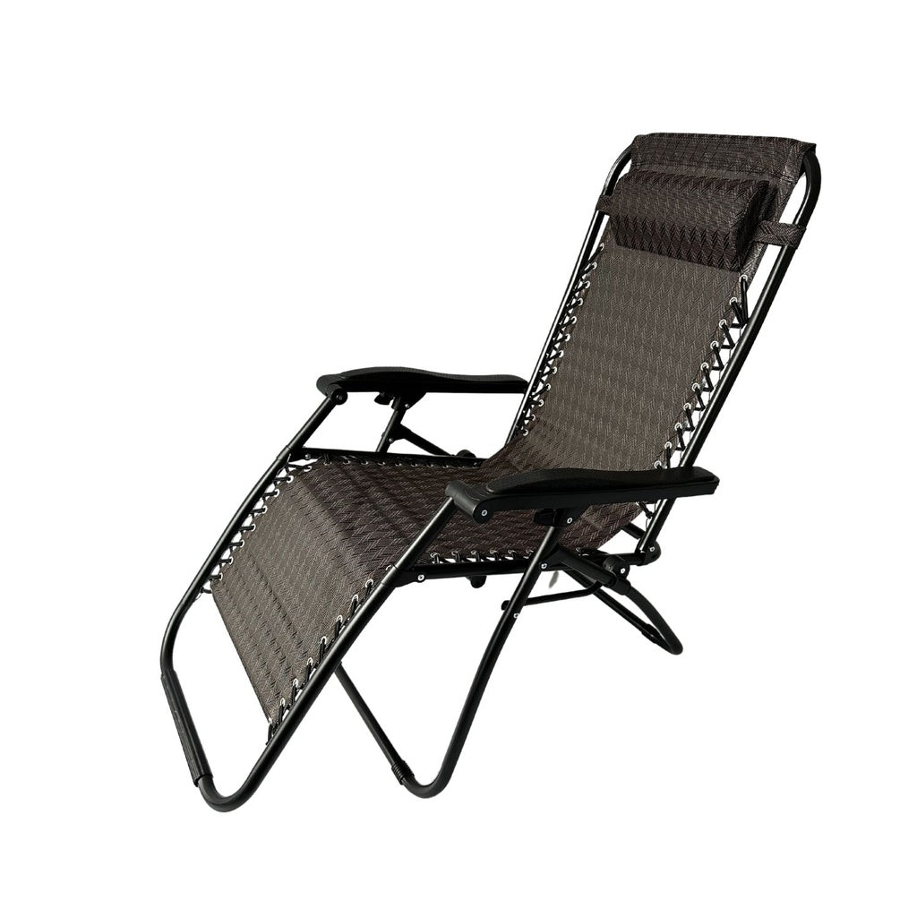 Reclining Sun Beach Deck Lounge Chair