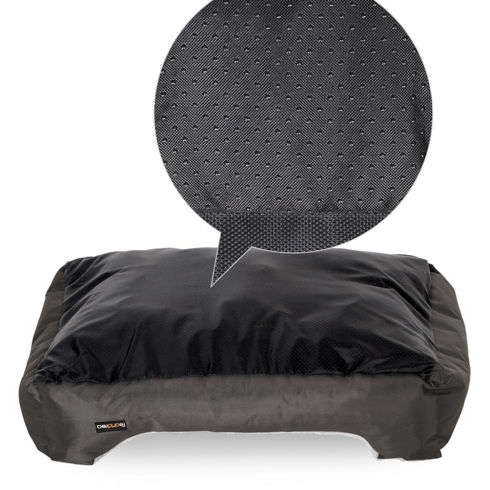 Dog Bed Reversible Cushion Dark Grey - 70cms