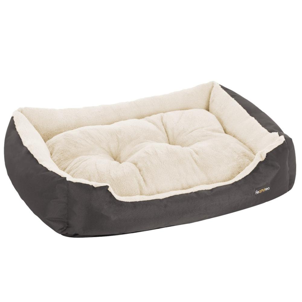 Dog Bed Reversible Cushion Dark Grey - 70cms