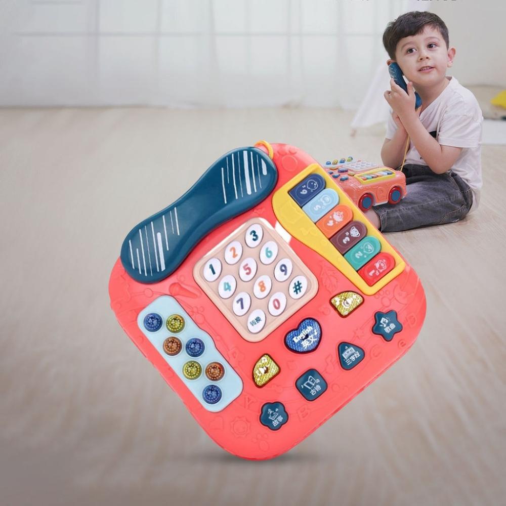 Kids Toy Telephone Vehicle (Red)