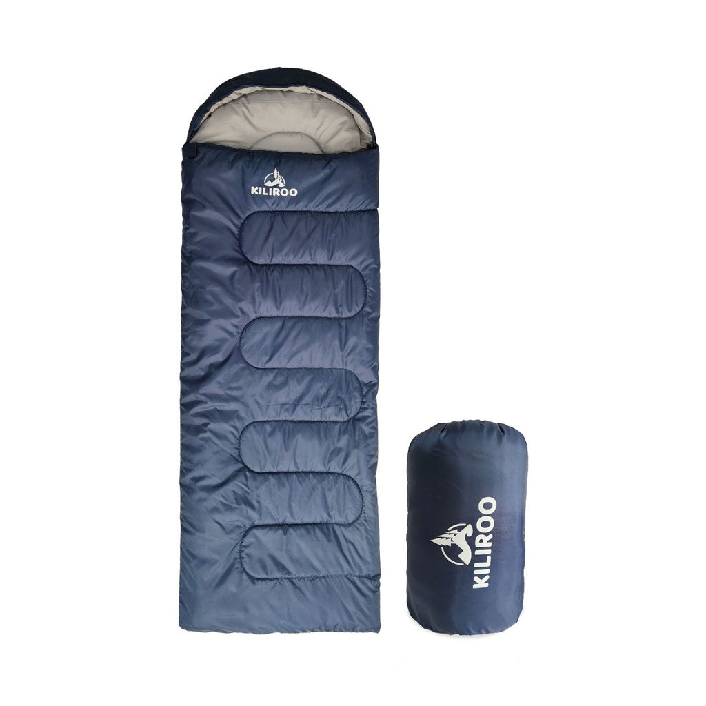 Sleeping Bag 350GSM - Navy Blue