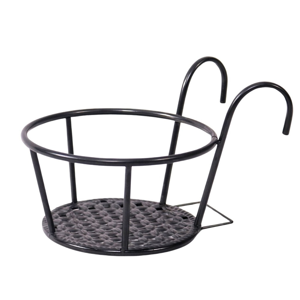 4 Pack Plant Stand Flower Holder - Black