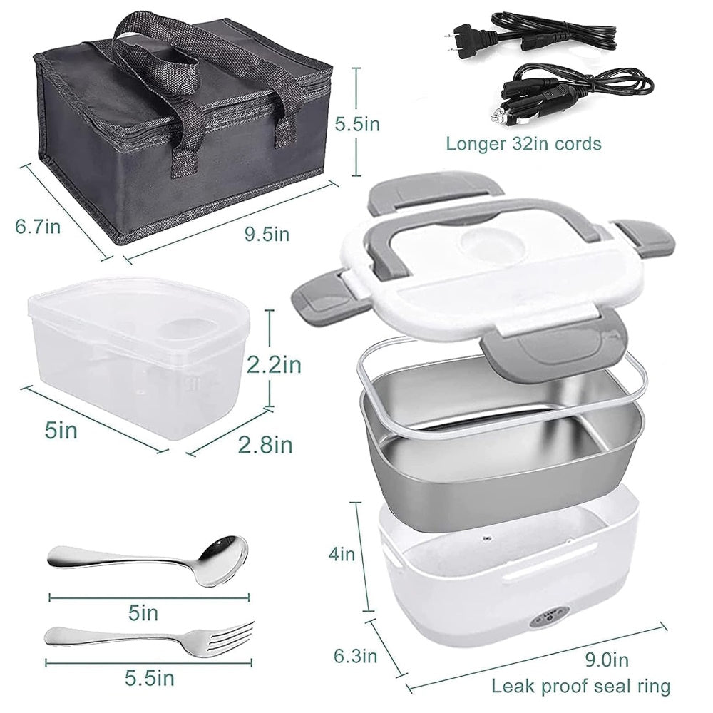 Electric Food Warmer Lunch Box 1.8L