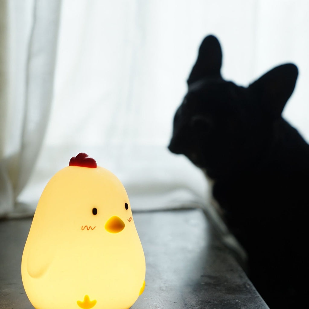 Sleepy Chicken LED Rechargeable Night Lamp