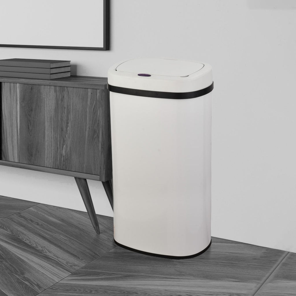 Oval Sensor Bin 60L - White