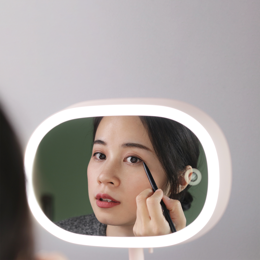 Portable Make Up Mirror with LED Light